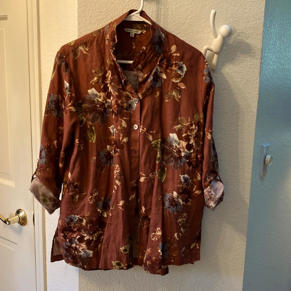 John mark blouse with pockets